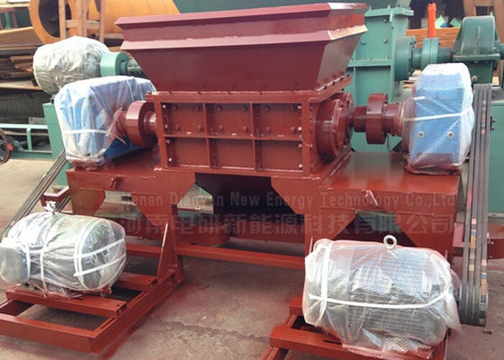 Китай Шредер резиновой автошины машины шредера двойного вала промышленный 2,5 тонны емкости поставщик