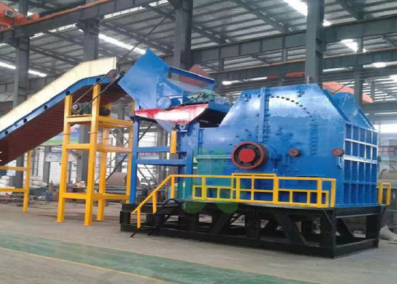 Китай Крупноразмерная машина дробилки молотка, металлолом повторно используя оборудование малошумное поставщик